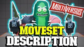 MULTIVERSUS  Pickle Rick LEAKED Moveset Description