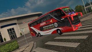 ETS 2 Test Drive Bus PO Agra Mas Double Decker