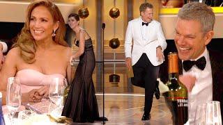 Will Ferrell and Kristen Wiigs Bizarre Golden Globes Dancing Had J.Lo and Matt Damon IN HYSTERICS