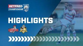 Highlights  Leigh Centurions v York City Knights