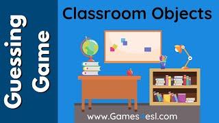 Classroom Objects Game  English Vocabulary Games