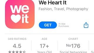 We Heart It  Social Media Platform  Walkthrough  Overview  Review