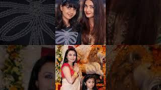 Aishwarya Rai Bachchan with Rani Mukherjee and cute daughters ️ #shorts #youtubeshorts