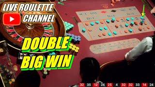  LIVE ROULETTE   DOUBLE BIG WIN In Real Vegas Casino  MEGA MORNING SESSION Exclusive 2024-07-05