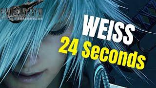 Weiss in 24 seconds  Final Fantasy VII Remake