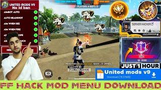 free fire hack  ff hack mod menu download  free fire Guild war hack  United mods v9 update