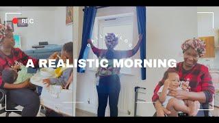 A realistic morning in my life as mum of two