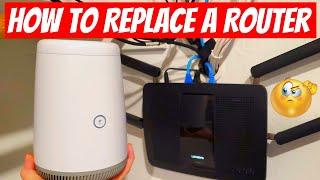 WIRELESS ROUTER REPLACE - HOW TO
