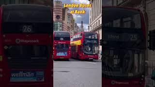 London double decker bus 2526&21 spotted at Bank #uk #londonbus #londontransport #london #bus