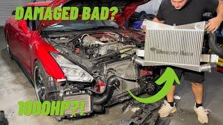 Rebuilding A Wrecked 2016 Nissan GTR