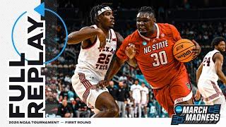 NC State vs. Texas Tech 2024 NCAA mens first round  FULL REPLAY