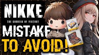 COLLECTION ITEMS PRIORITY & MISTAKES TO AVOID  NIKKE Goddess of Victory