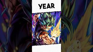 ULTRA VEGITO BLUE IS OFFICIALLY ONE YEAR OLD  Dragon Ball Legends #dblegends