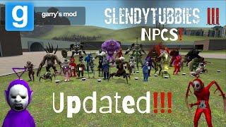 Gmod Mod Reviews Slendytubbies 3 SNPCs UPDATED All 100+ NPCS