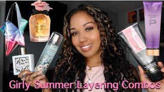 Pretty Girl Summertime Layering CombosUltra Feminine & Pretty Fragrance Combos ‍️