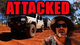 SNEAK ATTACK and BOGGED at the BEST FREE CAMP on the GIBB RIVER ROAD  OFF ROAD  CARAVAN