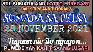 #STL #SUMADA AND #LOTTO #FORECAST #DAILY  TIPS AND #TUTORIALS #SUMADA SA #PETSA- 28 NOVEMBER 2021