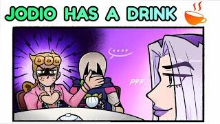 Jodio Has A Drink - JJBA Comic Dub