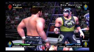 Tajiri vs Mysterio vs Ultimo Dragon vs The Hurricane Fatal 4 Way Ladder Match  SDHCTP