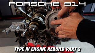 Porsche 914 VW Type 4 2056 Engine Build Part 2 Project Bumblebee Ep 08