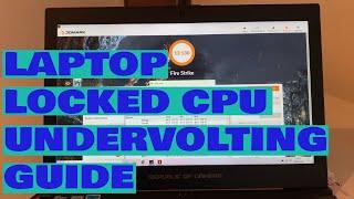 Laptop Locked CPU Undervolting Guide - i7 7700HQ - i7 8750H - i7 9750H - GTX 1070 - GTX 1080