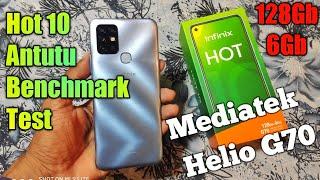 Infinix Hot 10 Antutu Benchmark Score  ll Mediatek Helio G70 Antutu Benchmark Test  