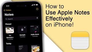 How to Use Apple Notes Effectively on iPhone 10 Best Tips