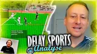 SPIELANALYSE von DELAY SPORTS mit COACH RICONE