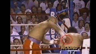 George Foreman kidney punches