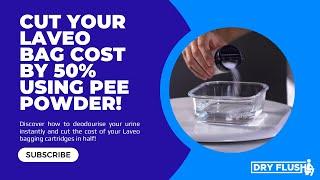 Pee Powder For Laveo Dry Flush Toilets