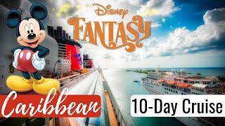 The Disney Fantasy  The COMPLETE 10-Day Caribbean Cruise + Excursions