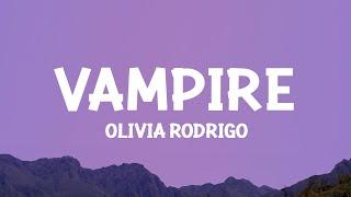 @OliviaRodrigo - vampire Lyrics