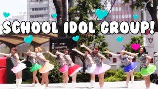 School Idol Performance at Unversity Festival 日本 Vlog 27