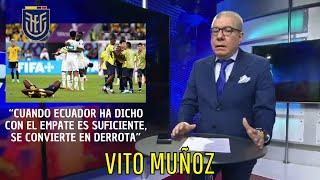 Vito Muñoz se pronuncia sobre la victoria de la selección de Ecuador contra Jamaica