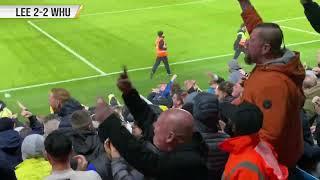 ‼️FAN CAM‼️ FAREWELL KLICH  Leeds 2-2 West Ham