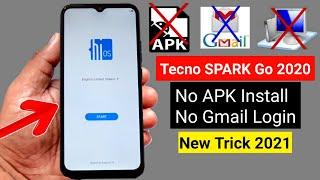 Tecno SPARK Go 2020 KE5 FRP BYPASS 2021 Without PC New Trick 