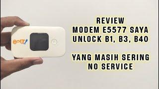 REVIEW MODEM HUAWEI BOLT E5577s PUNYA SAYA YANG SUDAH UNLOCK B1. MODEM BELI MURAH TAPI MINUS.