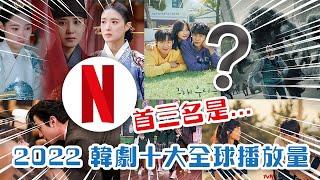 2022 Netflix 韓劇全球播放量TOP10！社內相親第5名，排首三名就是它！