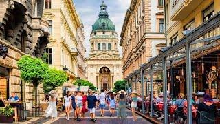 4K HDR BUDAPEST 2023 Beauty of Budapest on Foot Hungary Walking Tour   Dont Miss Out