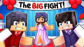 The BIG FIGHT at PROM In Minecraft