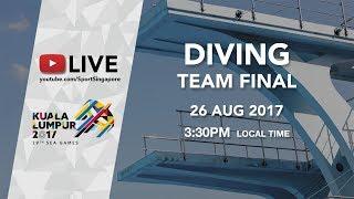 Diving Team Final  29th SEA Games 2017