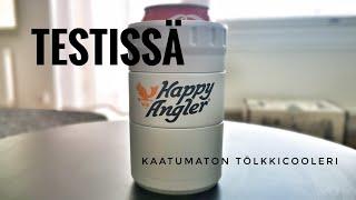 Testissä - Happy Angler kaatumaton tölkkicooleri