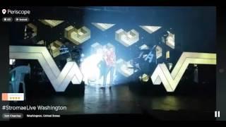 Stromae Live. Washington D.C. via Periscope