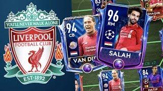 Full Liverpool Special Card Squad Builder in FIFA Mobile 19 UCL Salah UTOTS Van Dijk