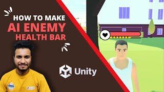 Enemy AI Floating Health Bar  Unity tutorial