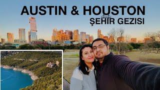 Bir günde Austin Teksas - Downtown Houston - Bomboş bir şehir merkezi