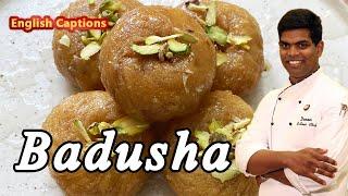 How to Make Badusha  Badusha Recipe  Diwali Sweet Recipes  CDK #204  Chef Deenas Kitchen