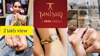 Tanishq Latest 2023 Solitaire Diamond Rings  Designs with Price  Diamond Fingers Ring