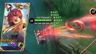 BEATRIX LIGHT CHASER BEST SKIN  M4 SKIN  MLBB  BEATRIX