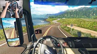 Man TGX Euro 6 - Euro Truck Simulator 2  Logitech g29 gameplay